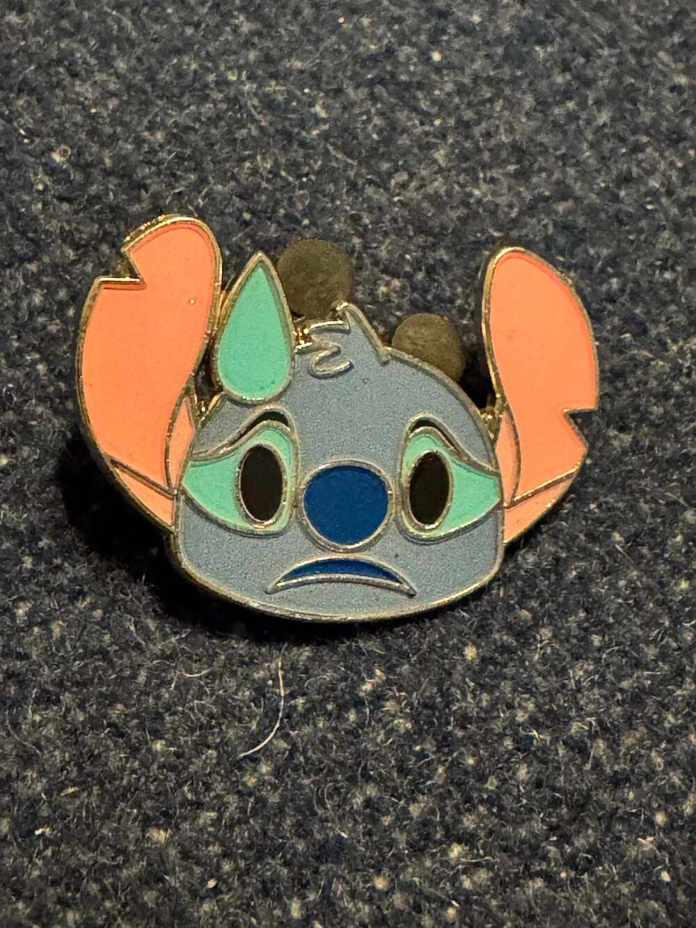 Worried Stitch Emoji Collection 2017 Trading Pin